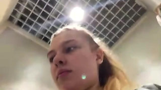 Crazy fucking in public locker room