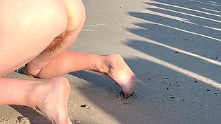 Doggy Piss on the Beach