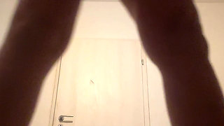 Silhouette Seduction - Shadows on My Curves in White Lingerie