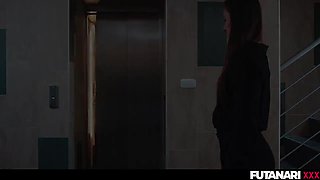 Nata Gold, Real Life And Petite Blonde In Cute Girl Facefucked By Horny Futa Shemale Amirah - It Follows Parody