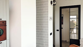 Effe's First Double Penetration with Emme and Christian Clay with Double Creampie Pussy and Ass