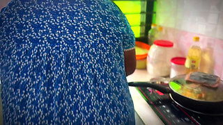 Indian Desi Hot Aunty Fucked by Neighbor Guy When She Was Cooking in Kitchen in Morning While Uncle Not at Home