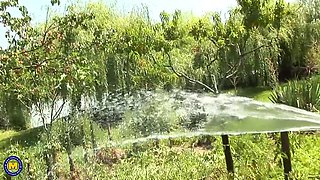 Horny Mature Redhead Gets Creampie From Her Neighbor