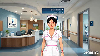Desi Hot Doctor Bhabi Gives Special Treatment - Indian MILF Doctor Fantasy