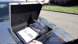 Kitty Blair and Petite Blonde's petite blonde video by Wolf Wagner Com