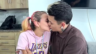 Catalina Palvin unknown teen begs for bareback anal and squirts in rough homemade sex