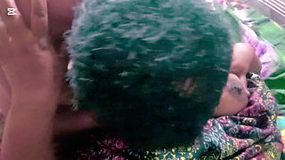 Step sone fuck  her younger  and sexy stepmom on her bead