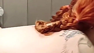 Beautiful Big Ass Redhead Doing Intense Anal with Stepbrother