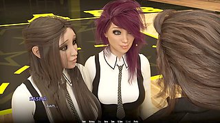 Cartoon movie, teen cosplay, hooter-sling