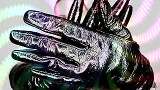 My shiny gloves own you! Strong mind fuck & JOI