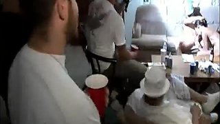 College Pals Fucking Backyard Brunette and Bangers