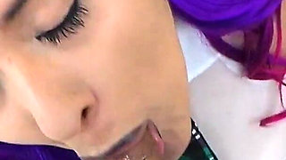 Punk College Girl Sucks Her Teachers Cock