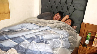 Celebrating alone at home in the most luxurious way  Very hot Royal Couple