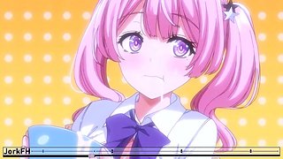 Outdoor pleasure with sex toys in hentai video