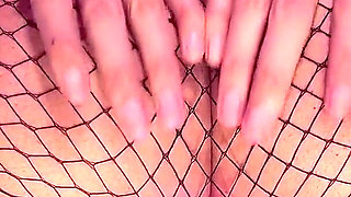 Booty Talk #1- Ebony Femdom Goddess Rosie Reed Mental Domination Ass Worship in Fishnets Red Thong and Oil