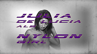 Nylon Girl Bound and Fucked Hard in Wild BDSM Session