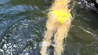 Fucking this girl  on the River