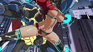 Anime porn, animated cartoon, anime