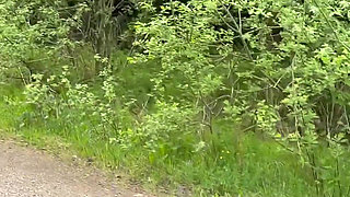 Hot Stable Worker Took Me Into the Forest… Risky Smoking Deepthroat POV