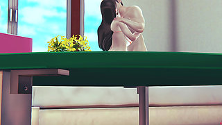 Stepmom in love decides to let herself be made love after so long without having passion - 3D animation FULL