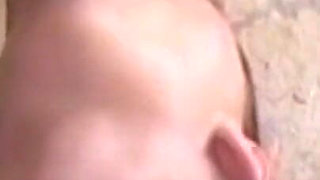 Collared College Brunette Takes Every Inch Deep