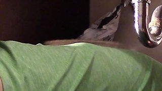 Redhead Wig Bathroom Suck and Ride