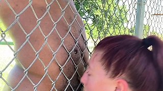 -Onlyfans.com- Damnnndezzyyy - Fence Fucking Had To Cut It