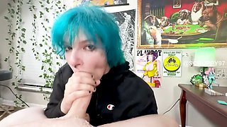 Emo Girl With Give Sloppy Head and Tittyfuck