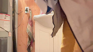 Wet Mess Pussy in Shower Time