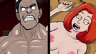 Married Housewife Gets Fucked by a Big Black Cock on the Floor in a Dirty Barn While Her Husband Is Cooking a Barbecue