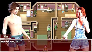 Farmer's dream - naked big-chested mermaid in a romantic setting