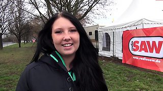 Hot Brunette Girlfriend POV Blowjob