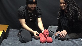 Unboxing the new Meru the succubus of MRLSEXDOLL that my stepsister gave me.. - Hd
