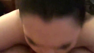 Making My Husband Cum with My Big Lips