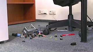Max Dior's Ebony Office Vixen Craves Wild Passion
