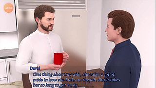 A Perfect Marriage #8 Chris and Anne chat while in bed.