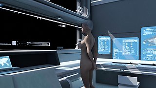 Meta Orbit Best Deepthroat Assfuck in Space Cumshot