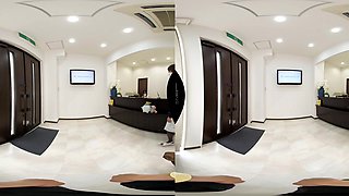 Japanese Nurse VR Short Hair With POV Heat