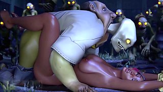 Animated sex, fortnite, anal invasion