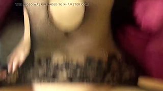 Backstage Slut Gets Double Stuffed by Horny Guys