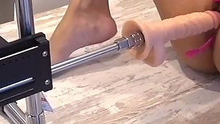Fuck Machine Double Vibrators Big Fountain Squirts