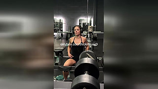 18yo Virgin's Stepdad Gym Slip: Accidental Anal Pound & Squirt Live!