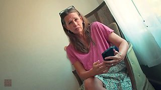 The Sure Thing - Sexy MILF Autumn J Cooper at confronts her step-son about the missing funds from the household acco