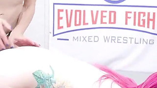 Agatha Delicious Vs Lady Lazarus Female Wrestling