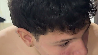 My Stepsister Finds Out That I'm Smelling Her Rich Panties, so She Asks Me to Penetrate Her Until I Cum in Her.