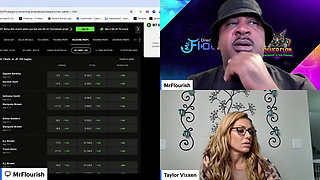 Live 50 Min Superbowl Sunday Mrflourish Podcast Stream with Co-host Taylor Vixxen