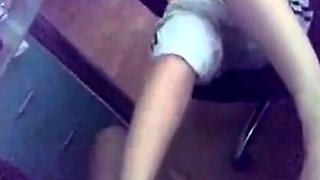 Turkish Girl's Foot Fetish Webcam Show