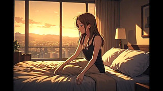 AI Generated Valentines Day Cartoon content Uncensored video of 18 Year old Anime Girl, 3D Cartoon closeup by Kiidzy Animates