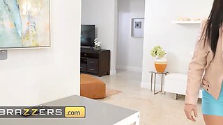 Two hot ladies with nice round tits team up to ride a lucky guy's face and cock. Watch how they moan and take turns in their wild ride