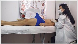 Patient Gets Hard-on From Nurse